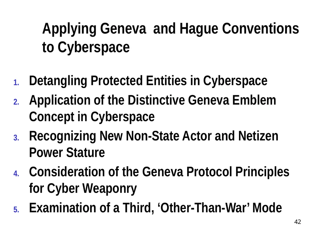 Chapter 15 – Cyber Operations Part I Cyber “A - slide 41 of 42