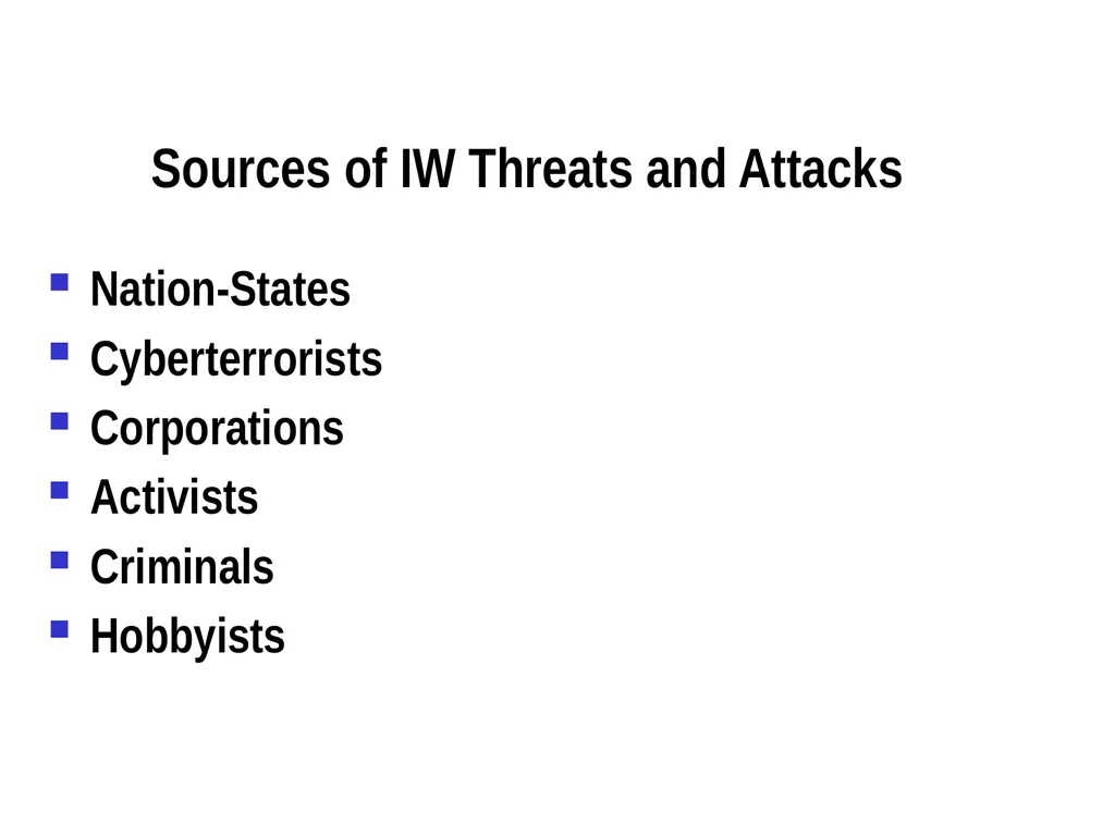 Chapter 15 – Cyber Operations Part I Cyber “A - slide 26 of 42