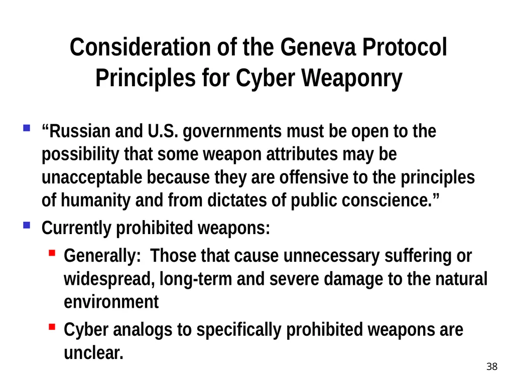 Chapter 15 – Cyber Operations Part I Cyber “A - slide 37 of 42