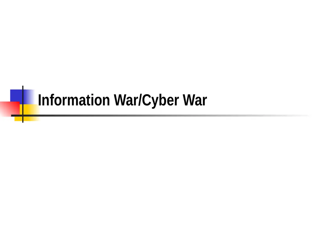 Chapter 15 – Cyber Operations Part I Cyber “A - slide 24 of 42