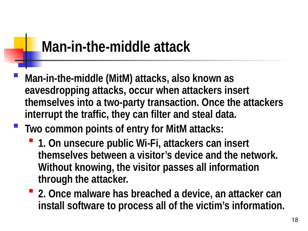 Chapter 15 – Cyber Operations Part I Cyber “A - slide 18 of 42
