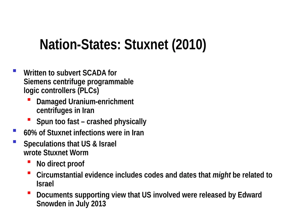 Chapter 15 – Cyber Operations Part I Cyber “A - slide 28 of 42
