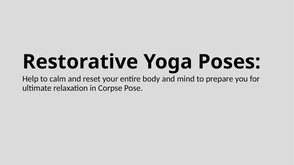 Yoga Parents Pack Secondary Resources Basic - slide 18 of 21