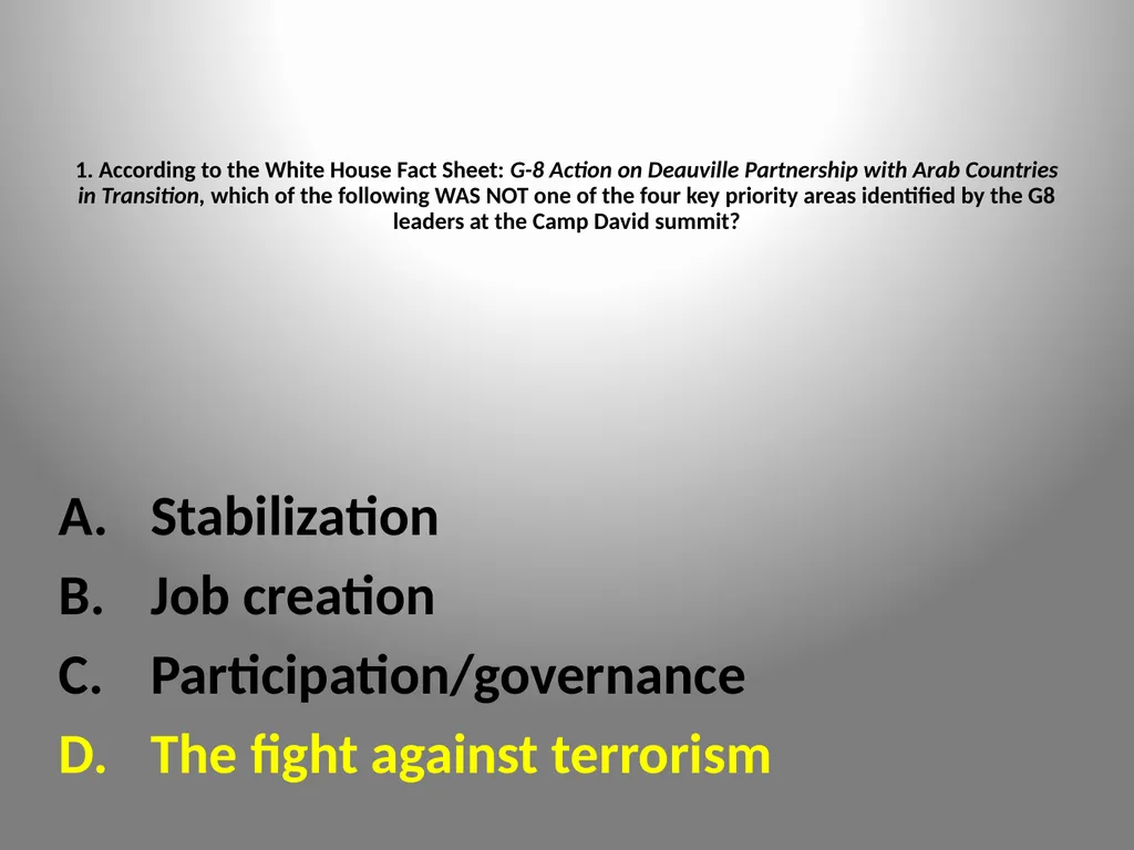 Academic World Quest 2013 We wish to thank the - slide 49 of 134