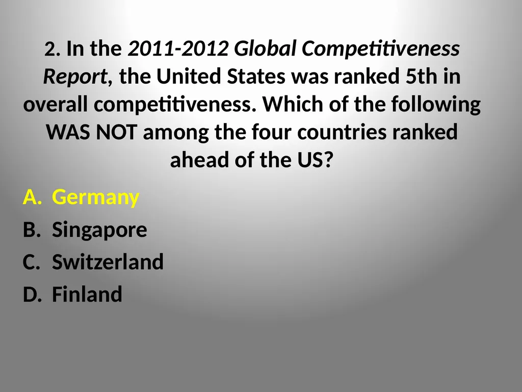 Academic World Quest 2013 We wish to thank the - slide 40 of 134