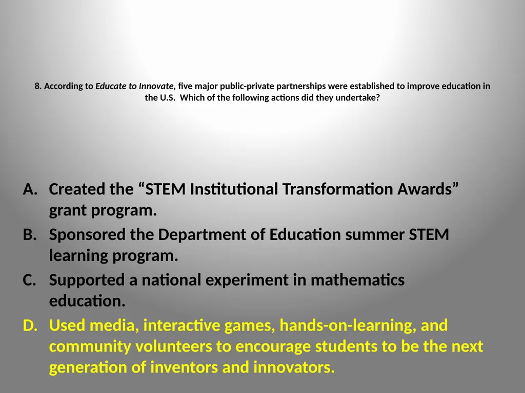 Academic World Quest 2013 We wish to thank the - slide 26 of 134