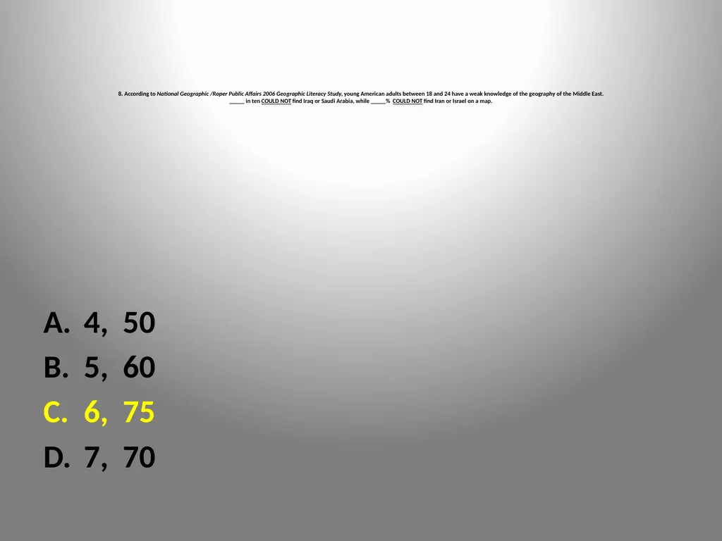 Academic World Quest 2013 We wish to thank the - slide 106 of 134