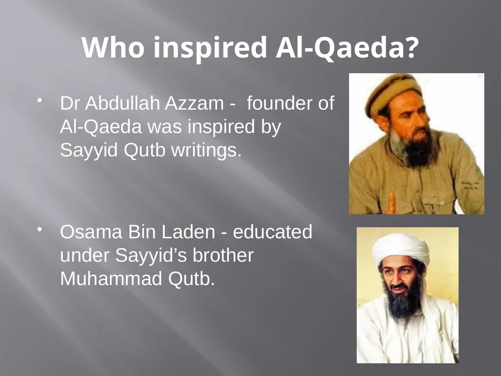 The motivation behind terrorism religious - slide 6 of 19