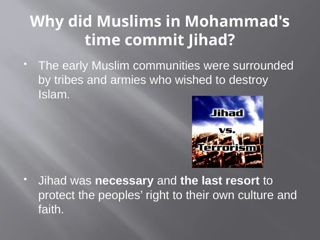 The motivation behind terrorism religious - slide 10 of 19