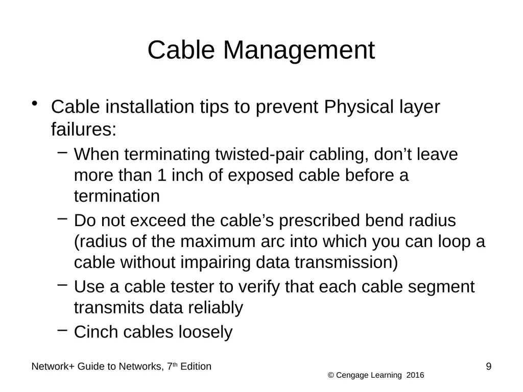 Network+ Guide to Networks 7th Edition Chapter 4 - slide 9 of 50