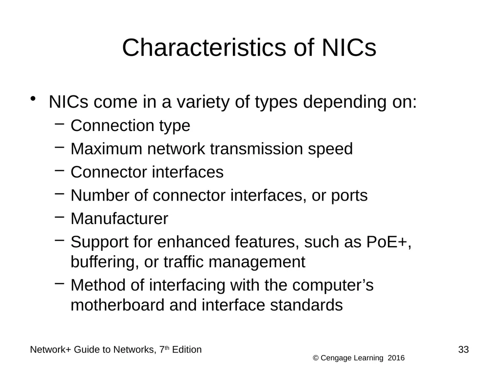 Network+ Guide to Networks 7th Edition Chapter 4 - slide 33 of 50