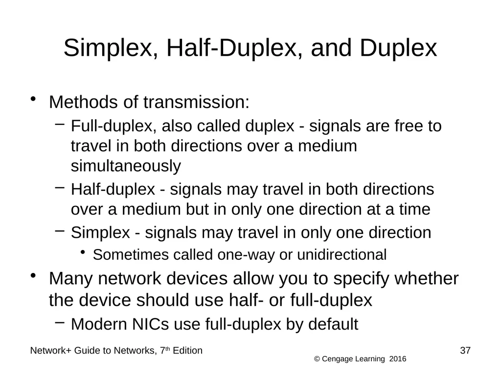 Network+ Guide to Networks 7th Edition Chapter 4 - slide 37 of 50