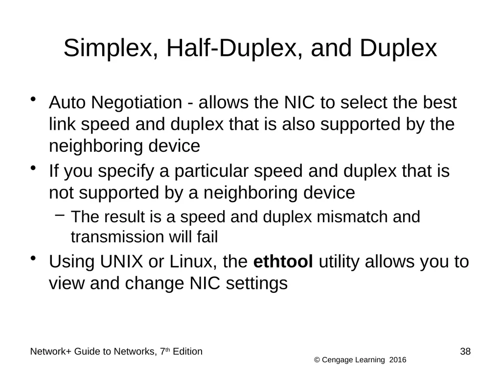 Network+ Guide to Networks 7th Edition Chapter 4 - slide 38 of 50