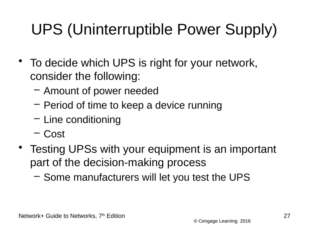 Network+ Guide to Networks 7th Edition Chapter 4 - slide 27 of 50