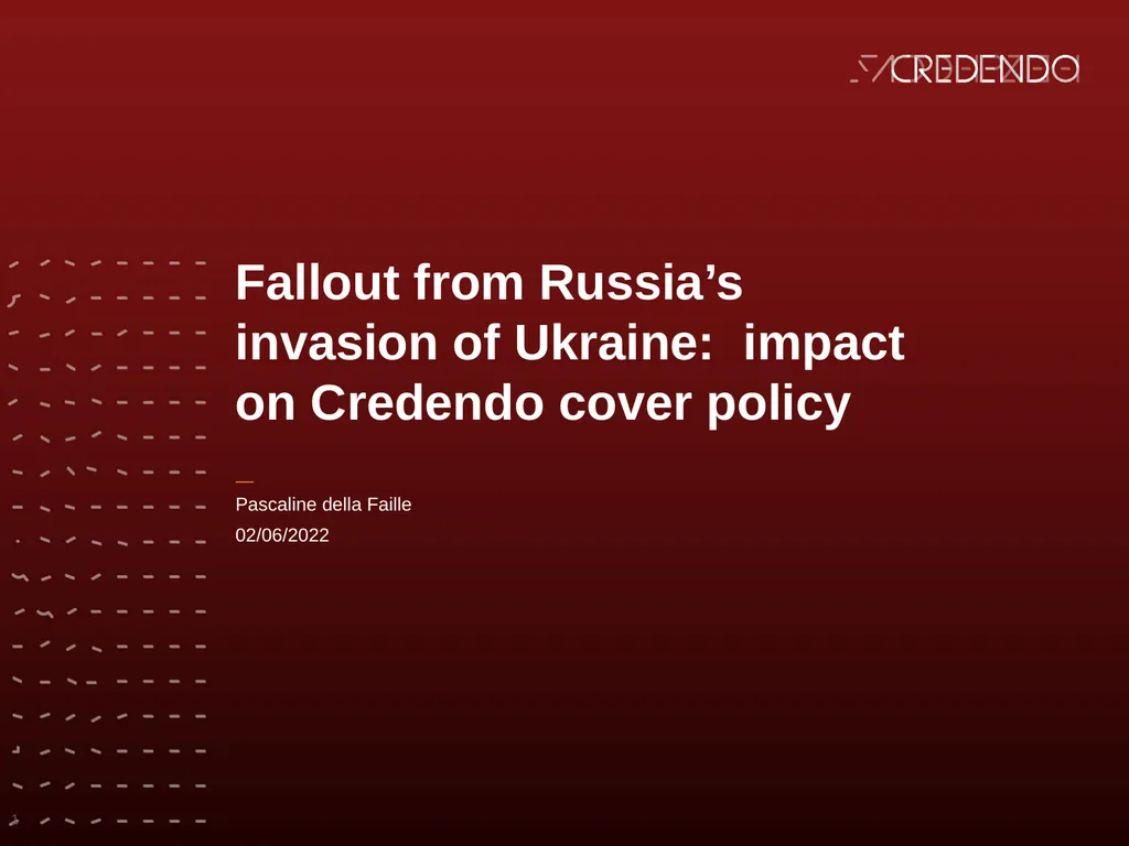 Fallout from Russia’s invasion of Ukraine: impact