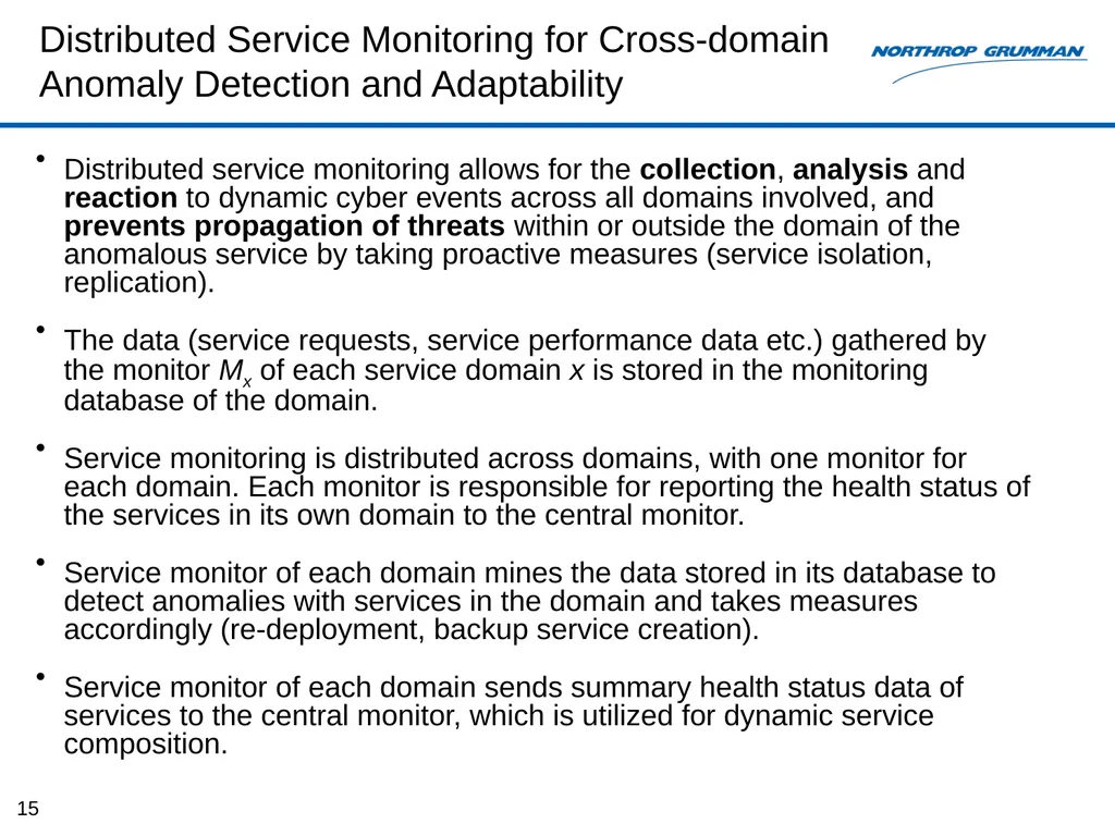 Monitoring-based System for E2E Security Auditing - slide 15 of 61