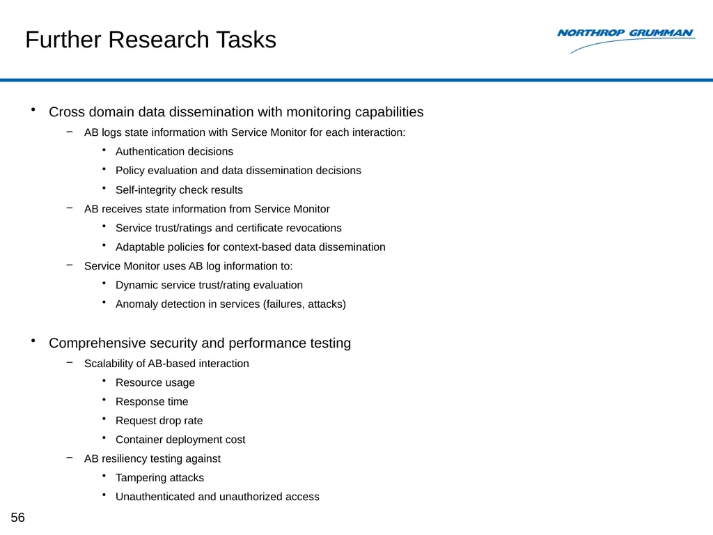 Monitoring-based System for E2E Security Auditing - slide 56 of 61