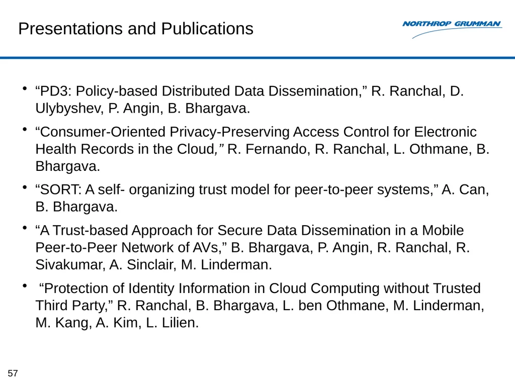 Monitoring-based System for E2E Security Auditing - slide 57 of 61