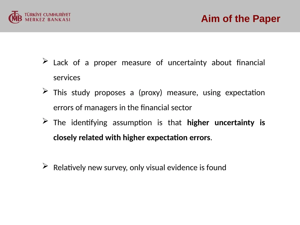 MEASURING UNCERTAINTY IN THE FINANCIAL SECTOR - slide 4 of 19