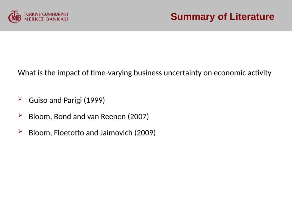 MEASURING UNCERTAINTY IN THE FINANCIAL SECTOR - slide 5 of 19