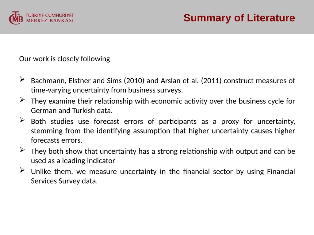 MEASURING UNCERTAINTY IN THE FINANCIAL SECTOR - slide 6 of 19