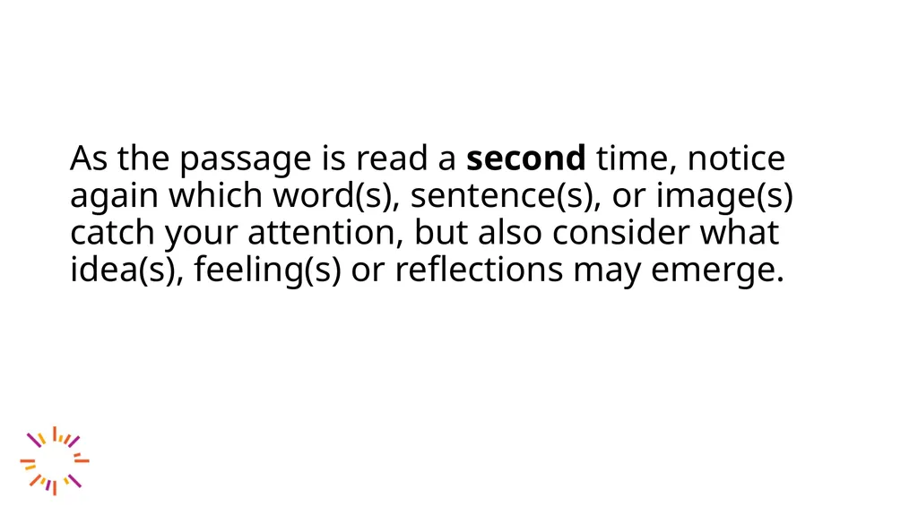 A Time of Prayer: Listening for Divine Sparks in - slide 13 of 35