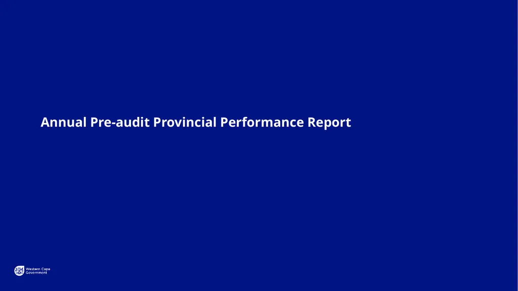 FOURTH QUARTER PERFORMANCE & PRE-AUDITED FINANCIAL - slide 2 of 31