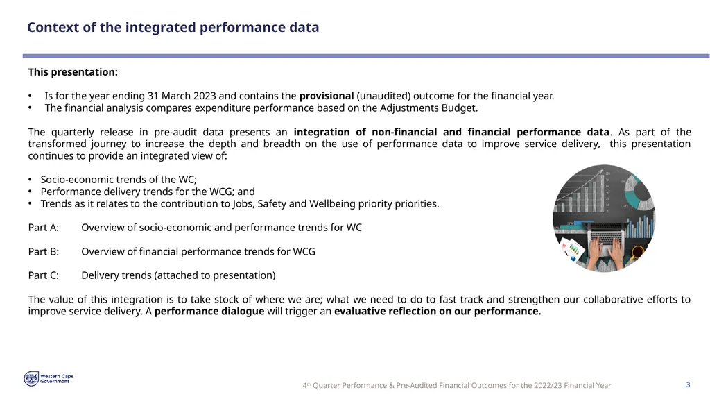FOURTH QUARTER PERFORMANCE & PRE-AUDITED FINANCIAL - slide 3 of 31