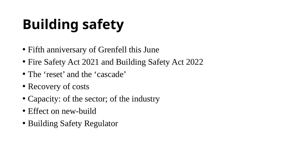 Housing (and some other stuff) More questions than - slide 4 of 9