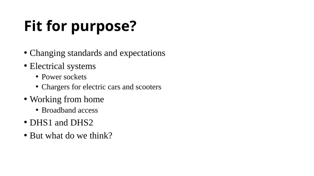 Housing (and some other stuff) More questions than - slide 6 of 9