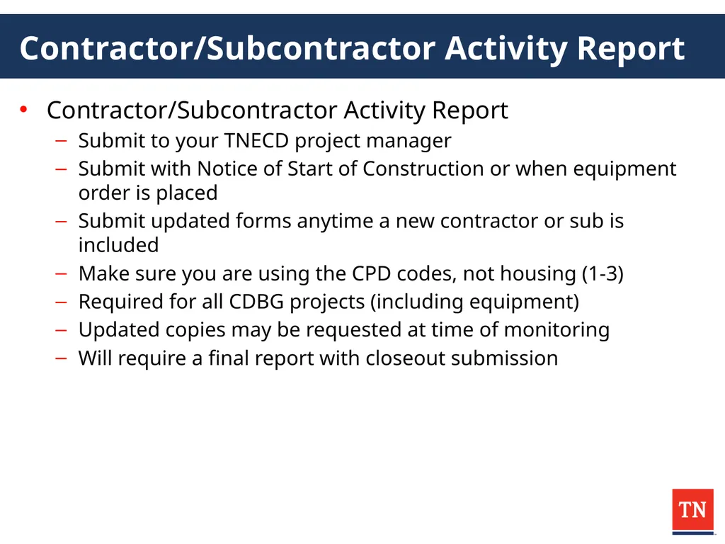2025 CDBG Compliance Workshop Administrator - slide 87 of 132