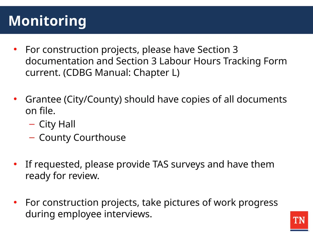 2025 CDBG Compliance Workshop Administrator - slide 122 of 132