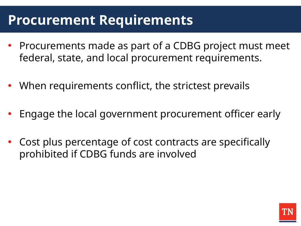 2025 CDBG Compliance Workshop Administrator - slide 68 of 132