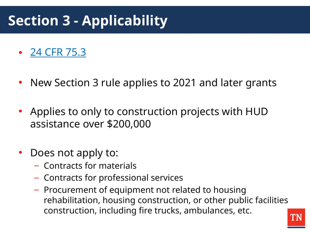 2025 CDBG Compliance Workshop Administrator - slide 94 of 132