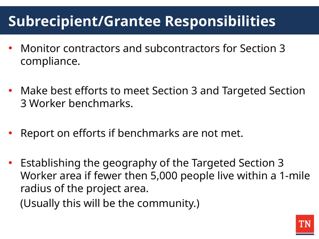 2025 CDBG Compliance Workshop Administrator - slide 103 of 132