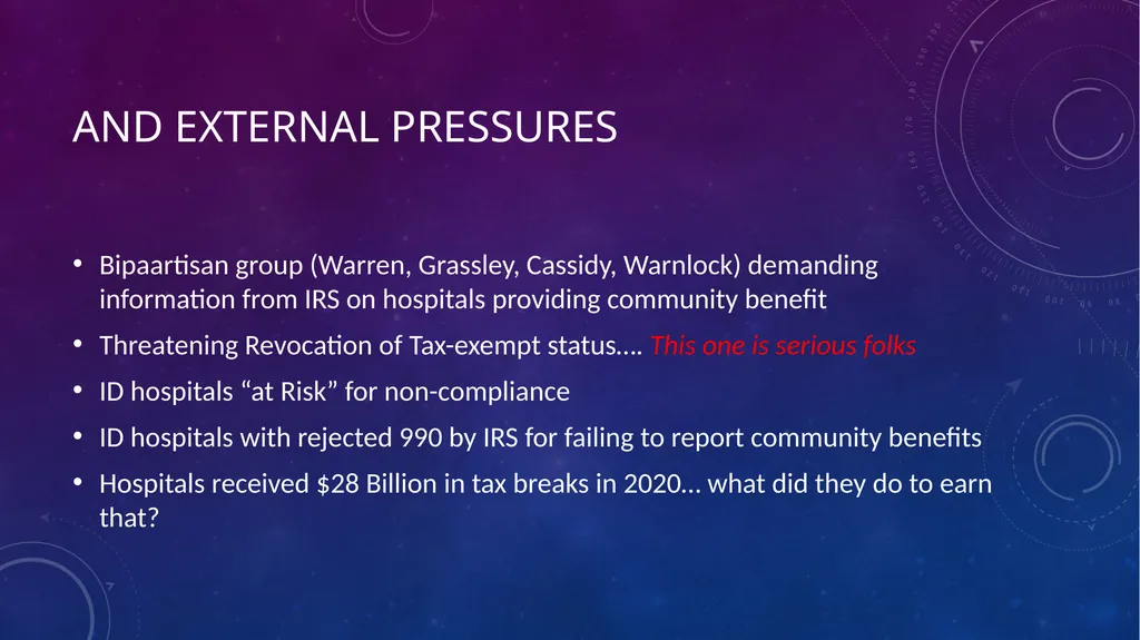 Evolving Healthcare Landscape Disruption Leaves - slide 35 of 69