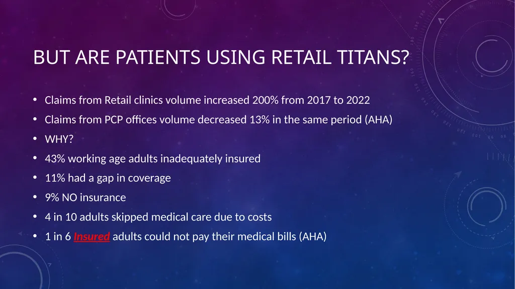 Evolving Healthcare Landscape Disruption Leaves - slide 47 of 69