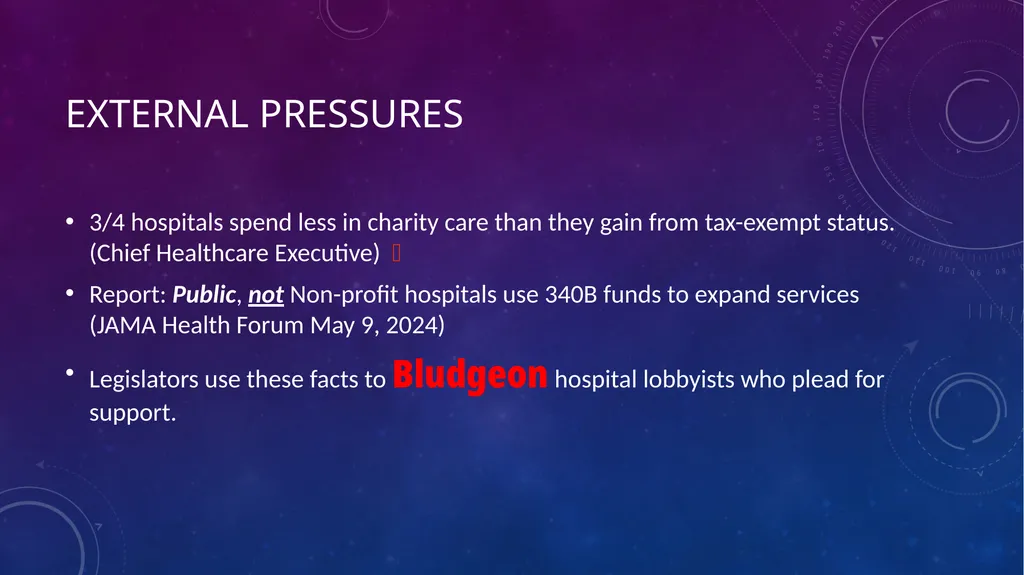 Evolving Healthcare Landscape Disruption Leaves - slide 36 of 69