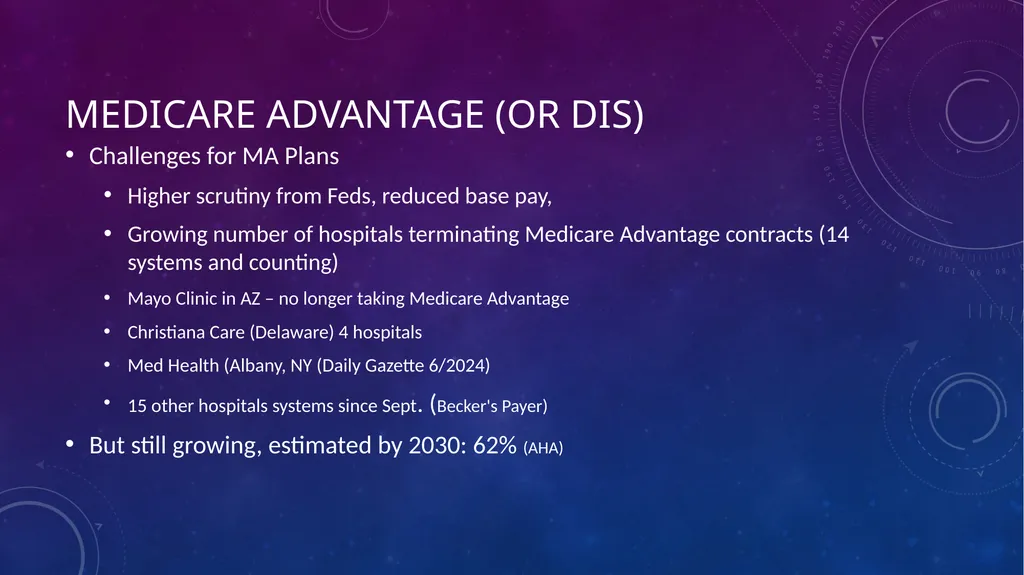 Evolving Healthcare Landscape Disruption Leaves - slide 38 of 69