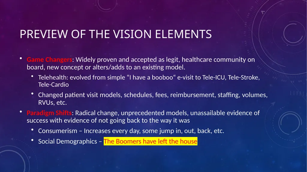 Evolving Healthcare Landscape Disruption Leaves - slide 7 of 69
