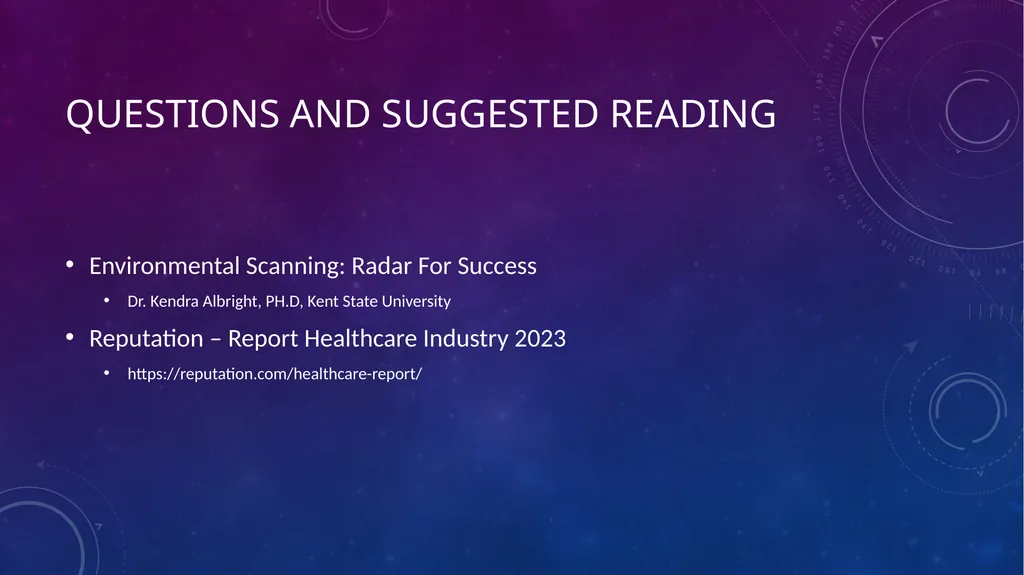 Evolving Healthcare Landscape Disruption Leaves - slide 69 of 69