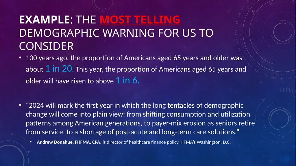 Evolving Healthcare Landscape Disruption Leaves - slide 59 of 69