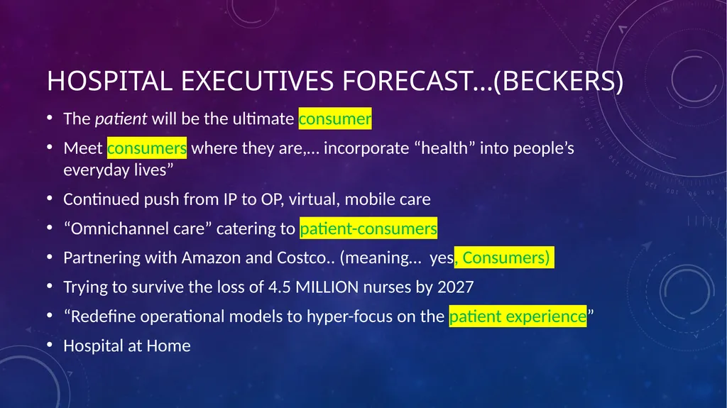 Evolving Healthcare Landscape Disruption Leaves - slide 23 of 69