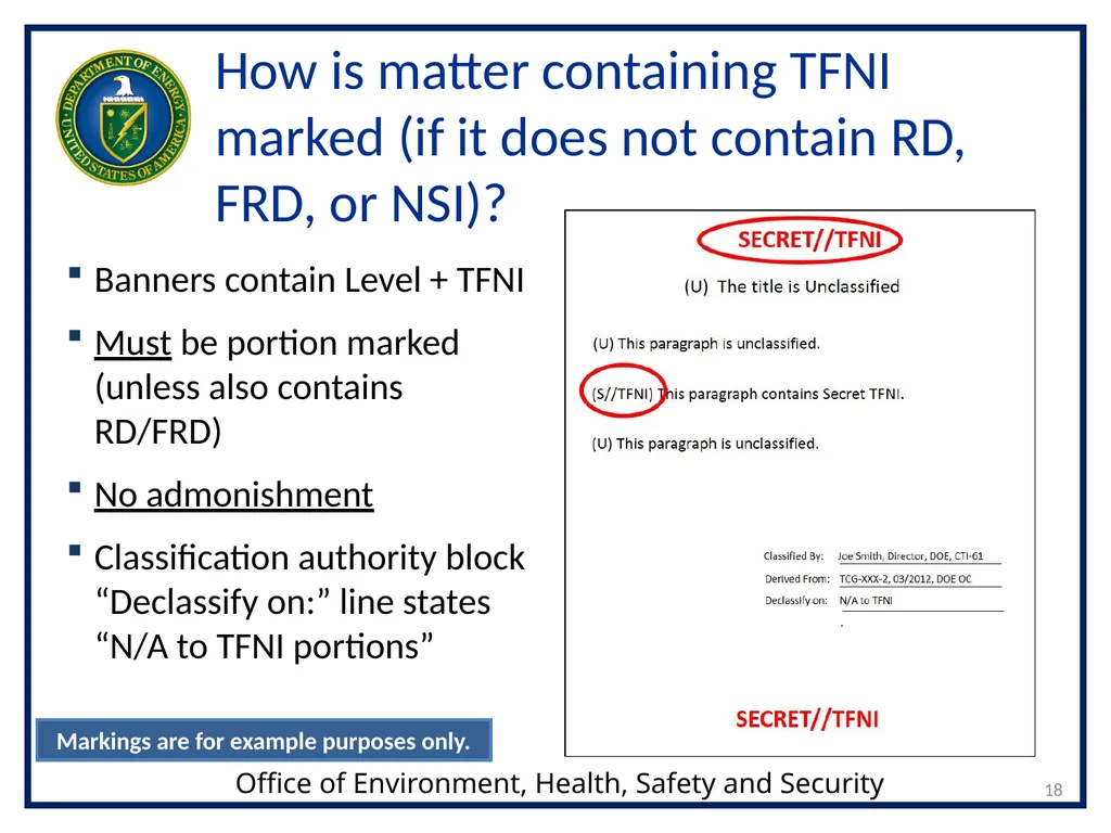1 Transclassified Foreign Nuclear Information - slide 18 of 24