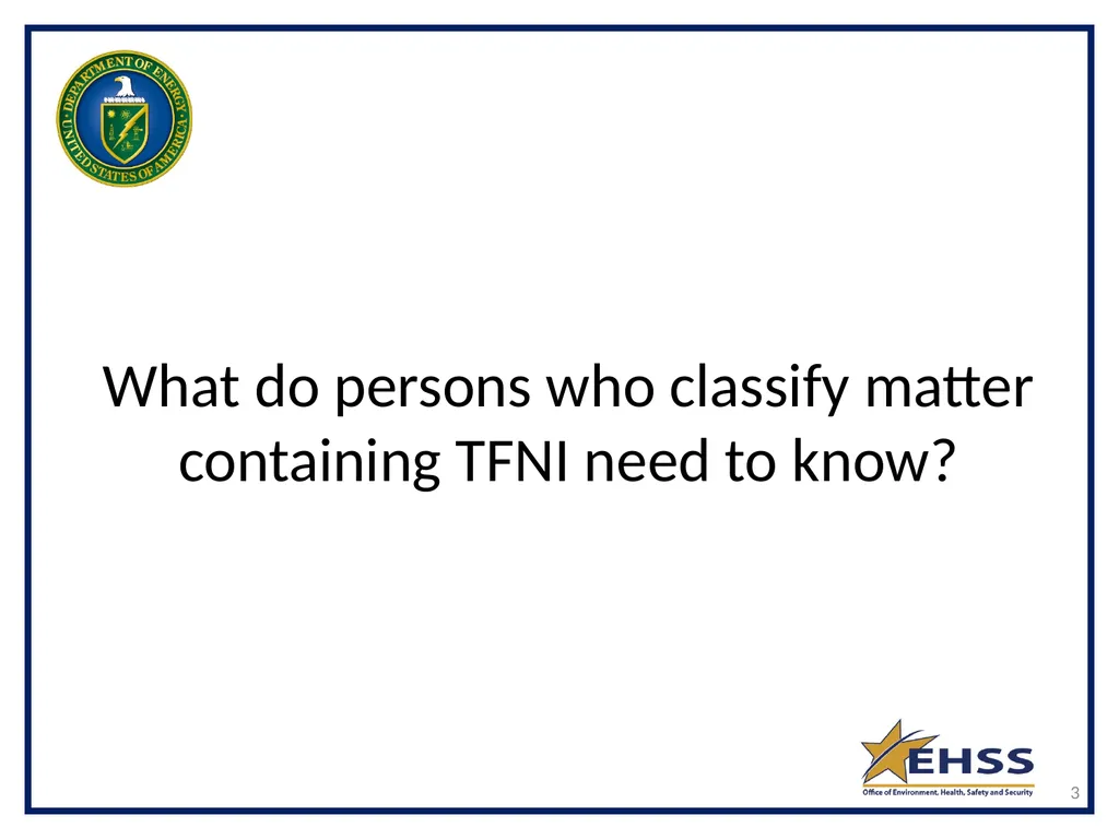 1 Transclassified Foreign Nuclear Information - slide 3 of 24