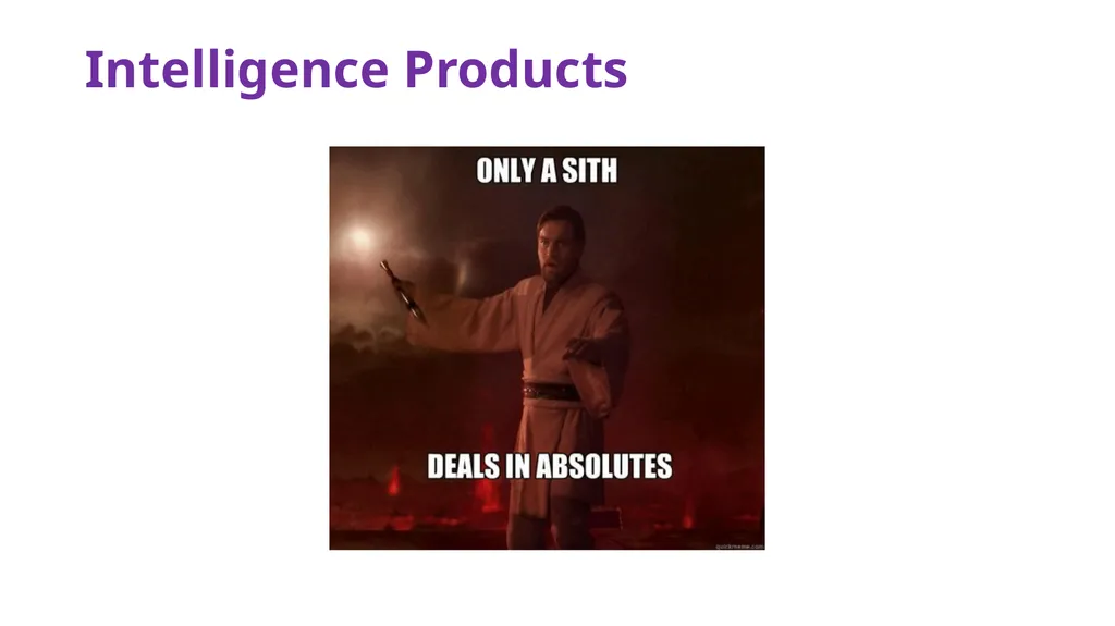 Threat Intelligence A quick glace at Intelligence - slide 9 of 18