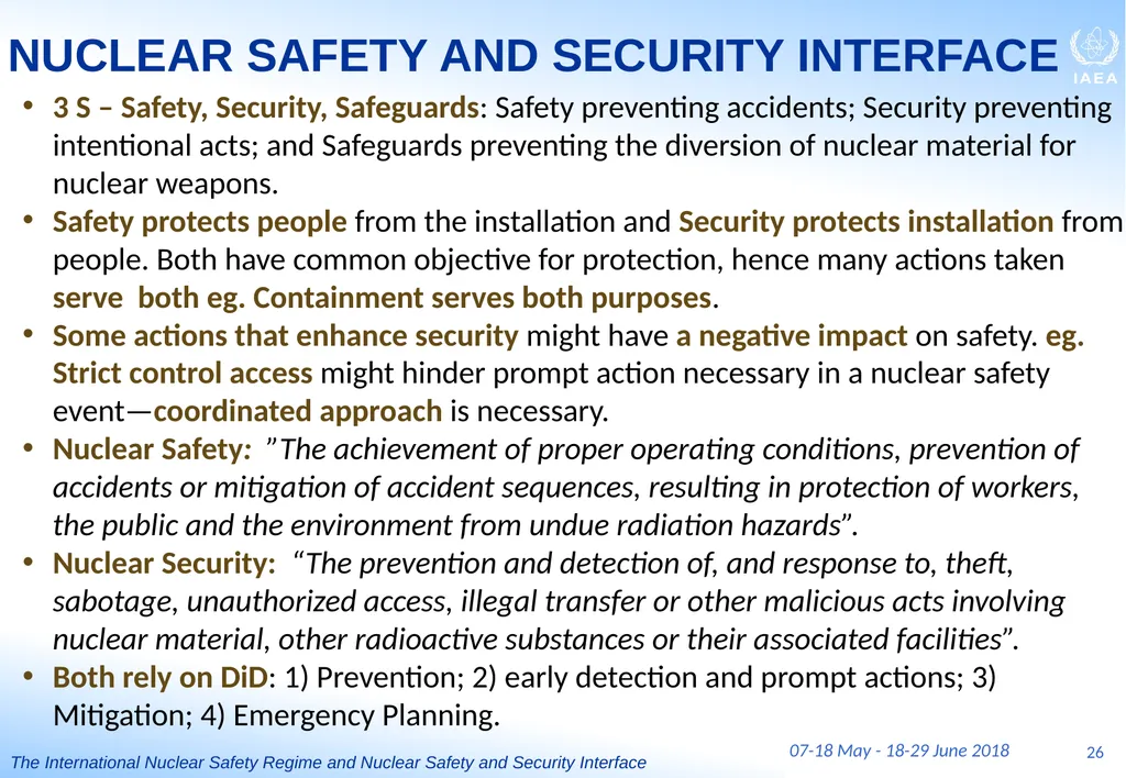 BASIC PROFESSIONAL TRAINING COURSE Module III P3 - slide 26 of 36
