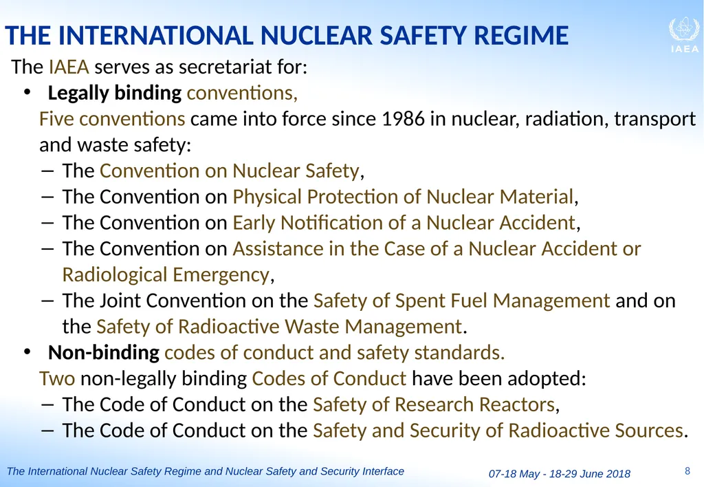 BASIC PROFESSIONAL TRAINING COURSE Module III P3 - slide 8 of 36