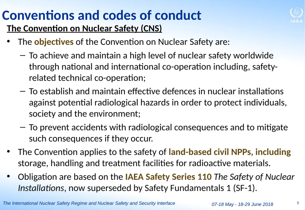 BASIC PROFESSIONAL TRAINING COURSE Module III P3 - slide 9 of 36