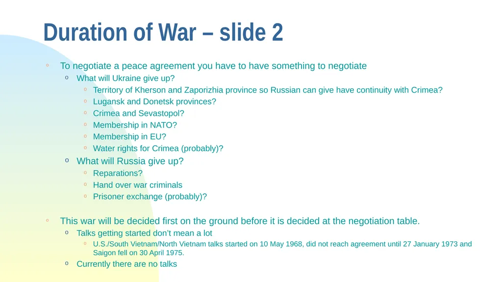 Some Observations from the War in Ukraine The - slide 42 of 49